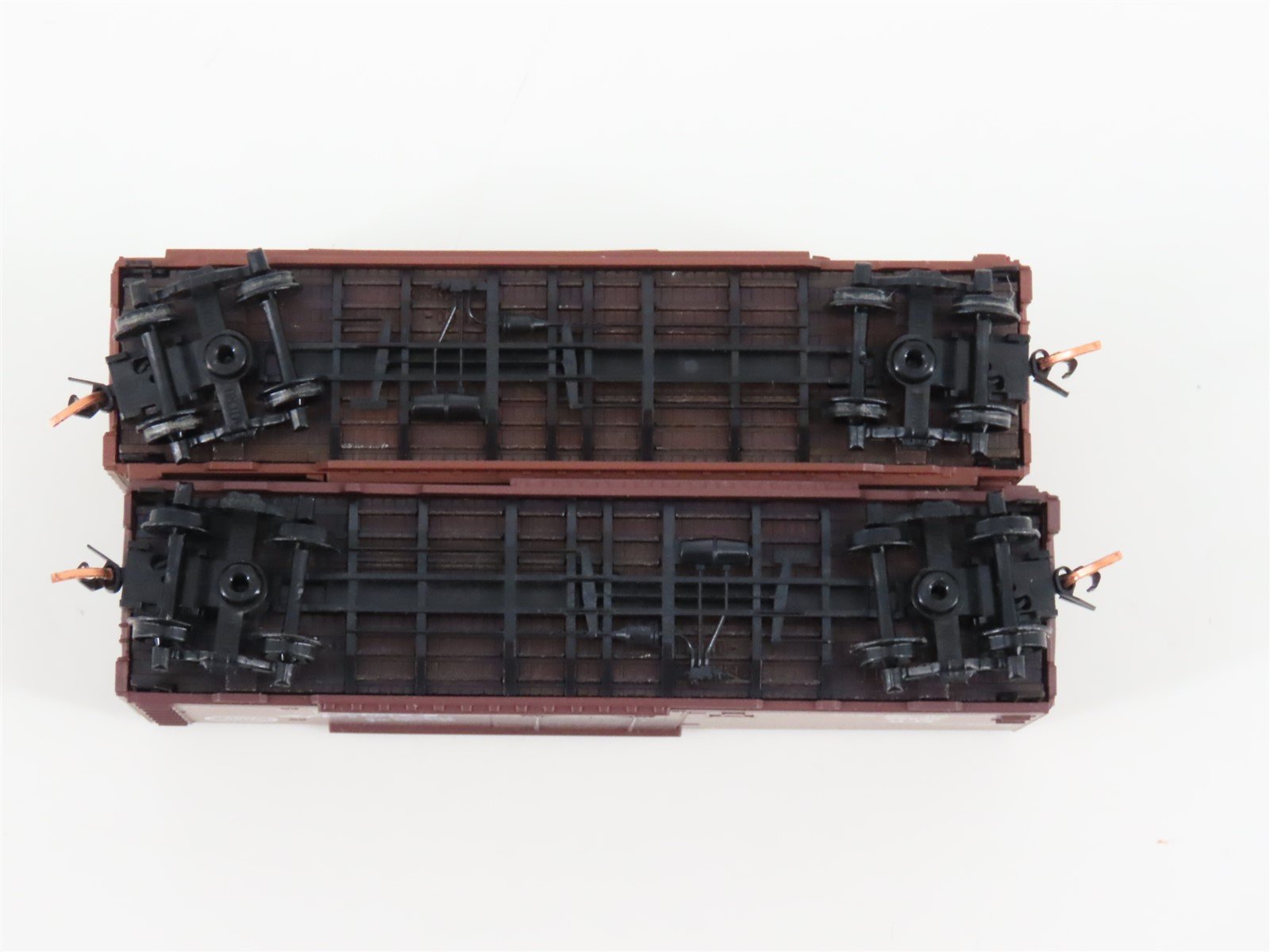 LOT of 2 N Scale Micro-Trains MTL MP/SP Missouri & Southern Pacific 40' Boxcars