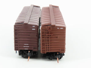 LOT of 2 N Scale Micro-Trains MTL MP/SP Missouri & Southern Pacific 40' Boxcars