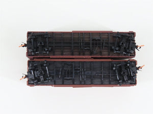 LOT of 2 N Scale Micro-Trains MTL MP/SP Missouri & Southern Pacific 40' Boxcars