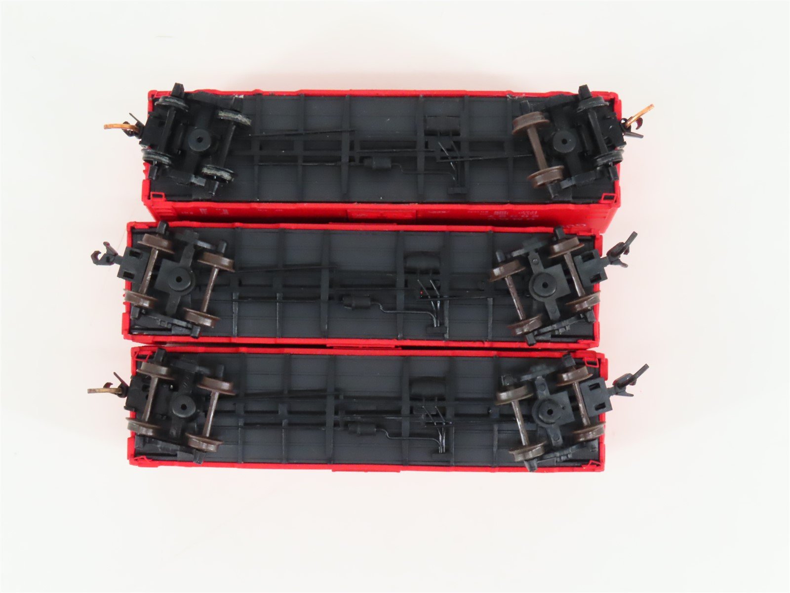 LOT of 3 N Scale Micro-Trains MTL GM&O Gulf Mobile & Ohio 40' Boxcars