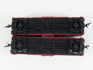 LOT of 3 N Scale Micro-Trains MTL MILW Milwaukee Road 40' Boxcars