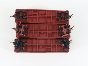 LOT of 2 N Scale Micro-Trains MTL MILW Milwaukee Road 40' Boxcars