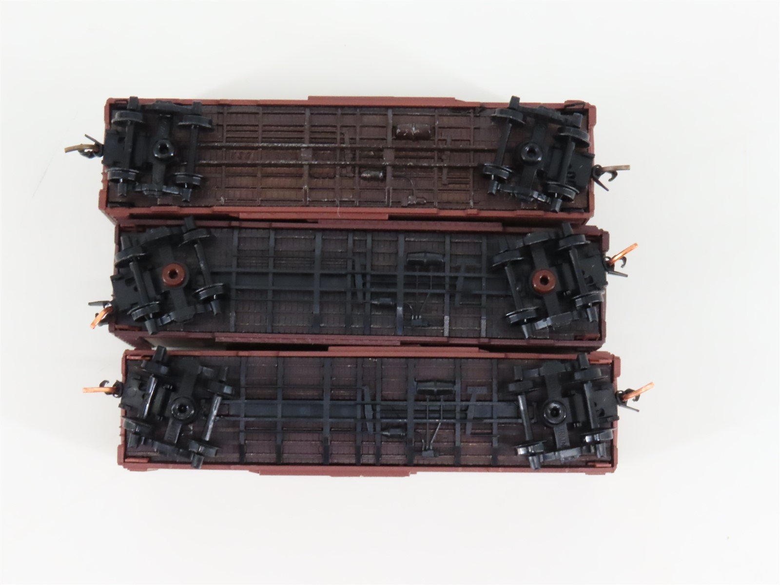 LOT of 3 N Scale Micro-Trains MTL CGW Chicago Great Western 40' Boxcars