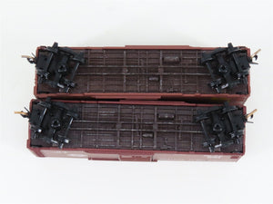 LOT of 2 N Scale Kadee Micro-Trains MTL CGW Chicago Great Western Box Cars