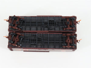 LOT of 2 N Scale Micro-Trains MTL CGW Chicago Great Western Railroad Box Cars