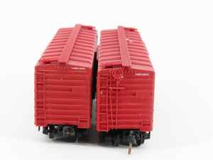 LOT of 2 N Scale Kadee Micro-Trains MTL M&STL Minneapolis & St Louis Box Cars