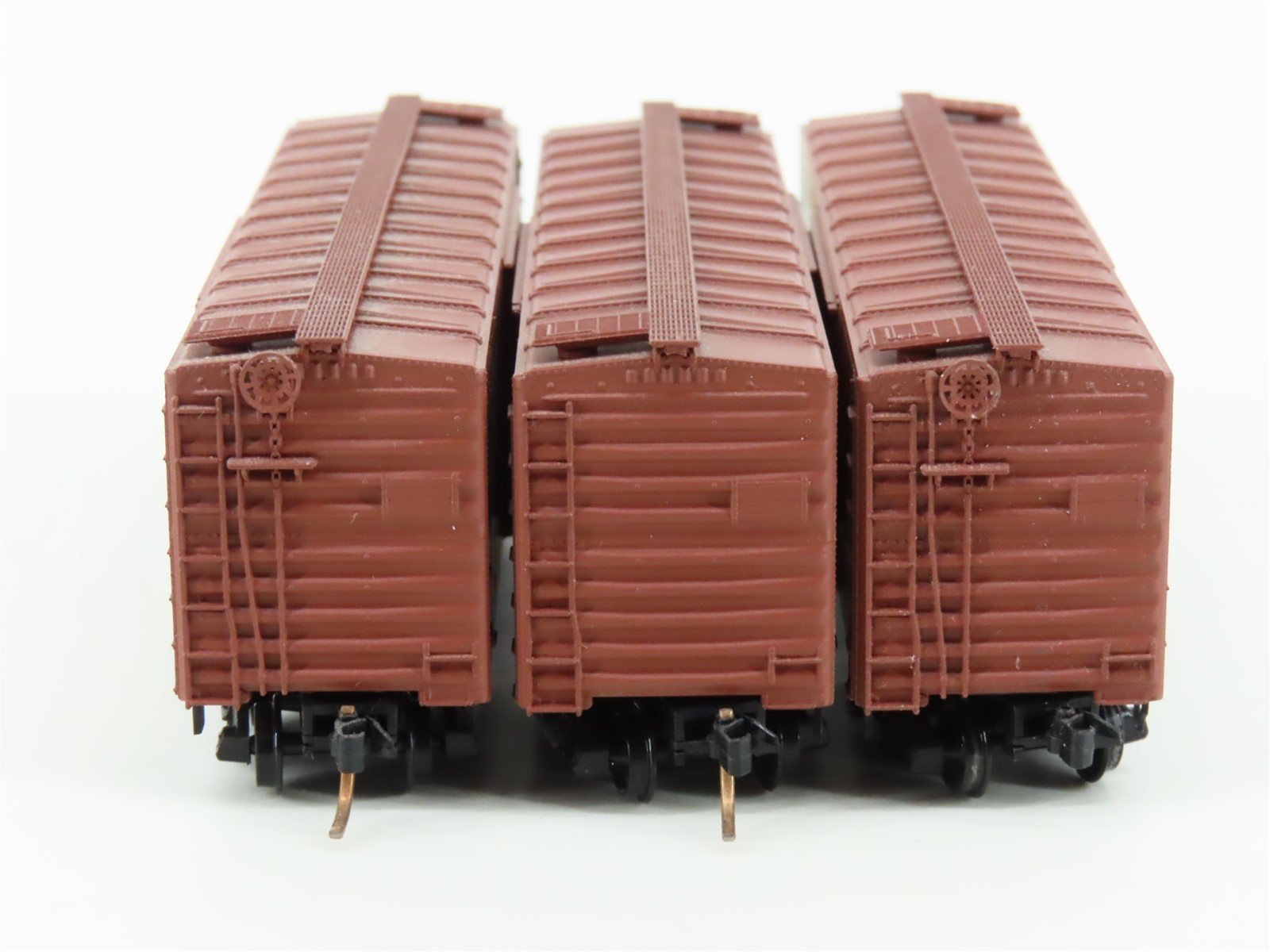 LOT of 3 N Scale Kadee Micro-Trains MTL CNW Chicago North Western Box Cars