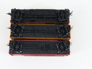 LOT of 3 N Scale Atlas & InterMountain IC Illinois Central Railroad Box Cars