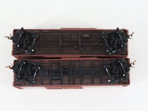 LOT of 2 N Scale Kadee Micro-Trains MTL GTW Grand Trunk Western Box Cars