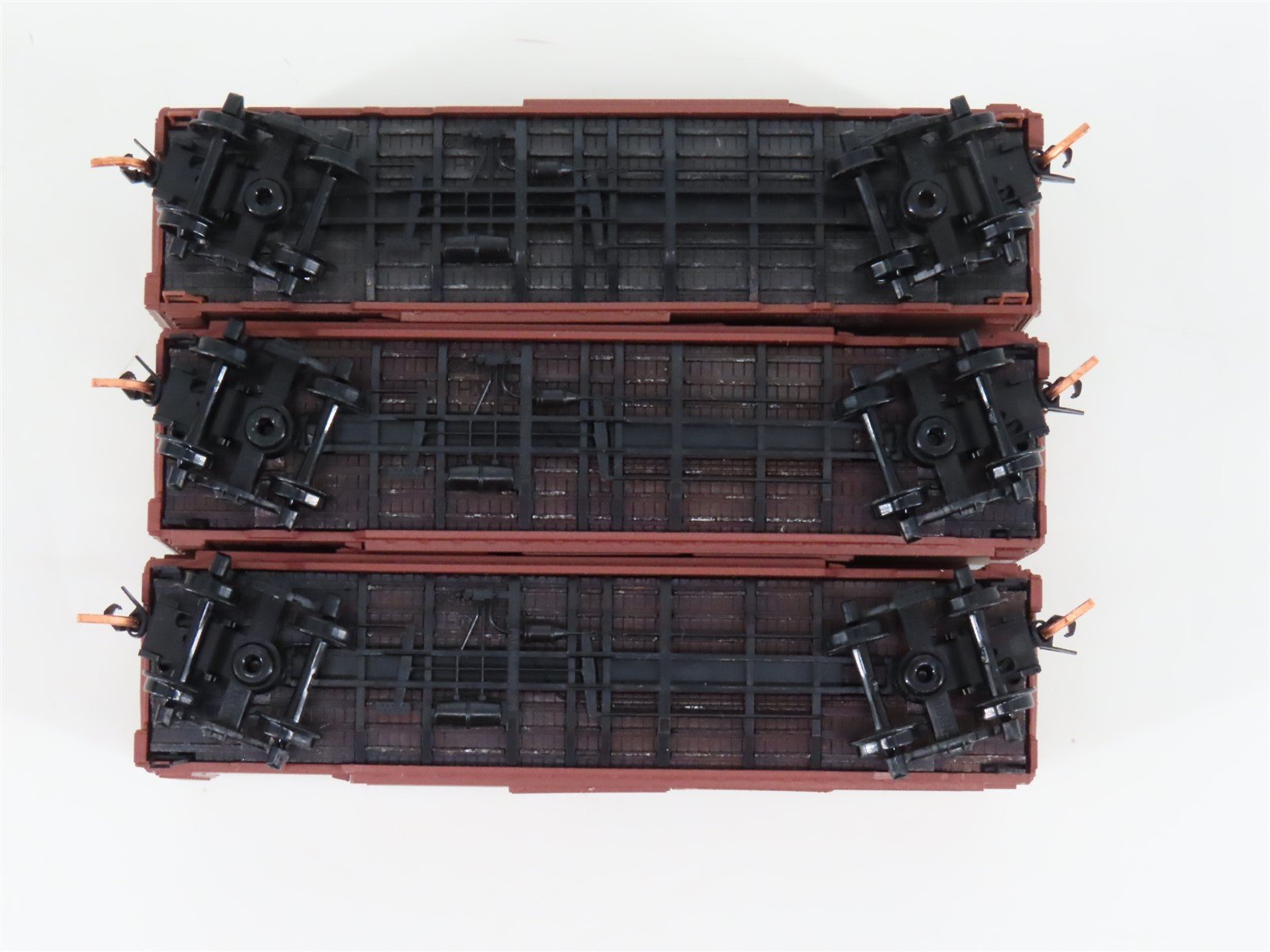 LOT of 3 N Scale Micro-Trains MTL B&O Baltimore & Ohio Railroad Box Cars