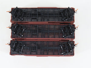 LOT of 3 N Scale Micro-Trains MTL B&O Baltimore & Ohio Railroad Box Cars