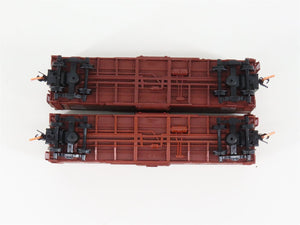 LOT of 2 N Scale Atlas L&A Louisiana & Arkansas Railroad Single Door Box Cars