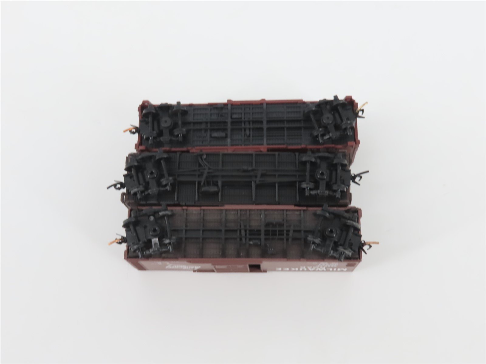 LOT of 3 N Scale InterMountain, Atlas, & Micro-Trains MTL GTW/SOO/MILW Box Cars