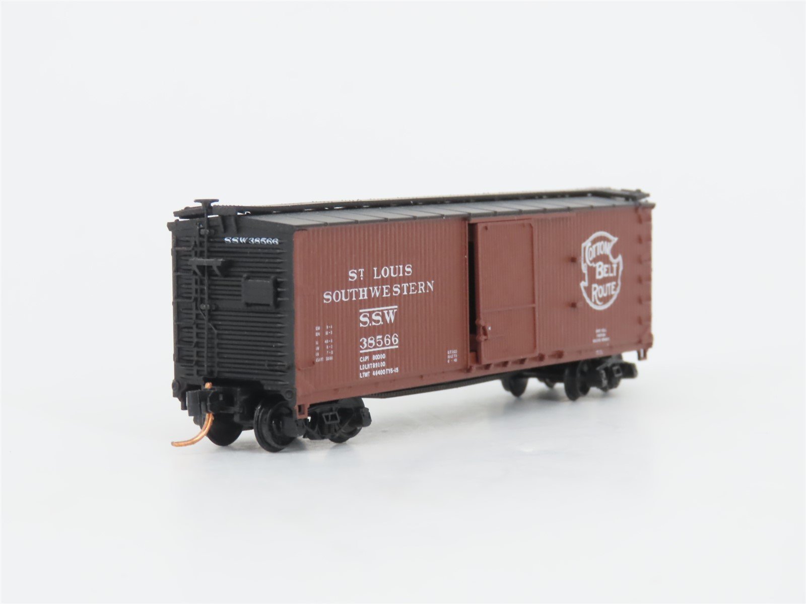LOT of 3 N Scale Atlas UP/SSW Railroad Single Door Box Cars
