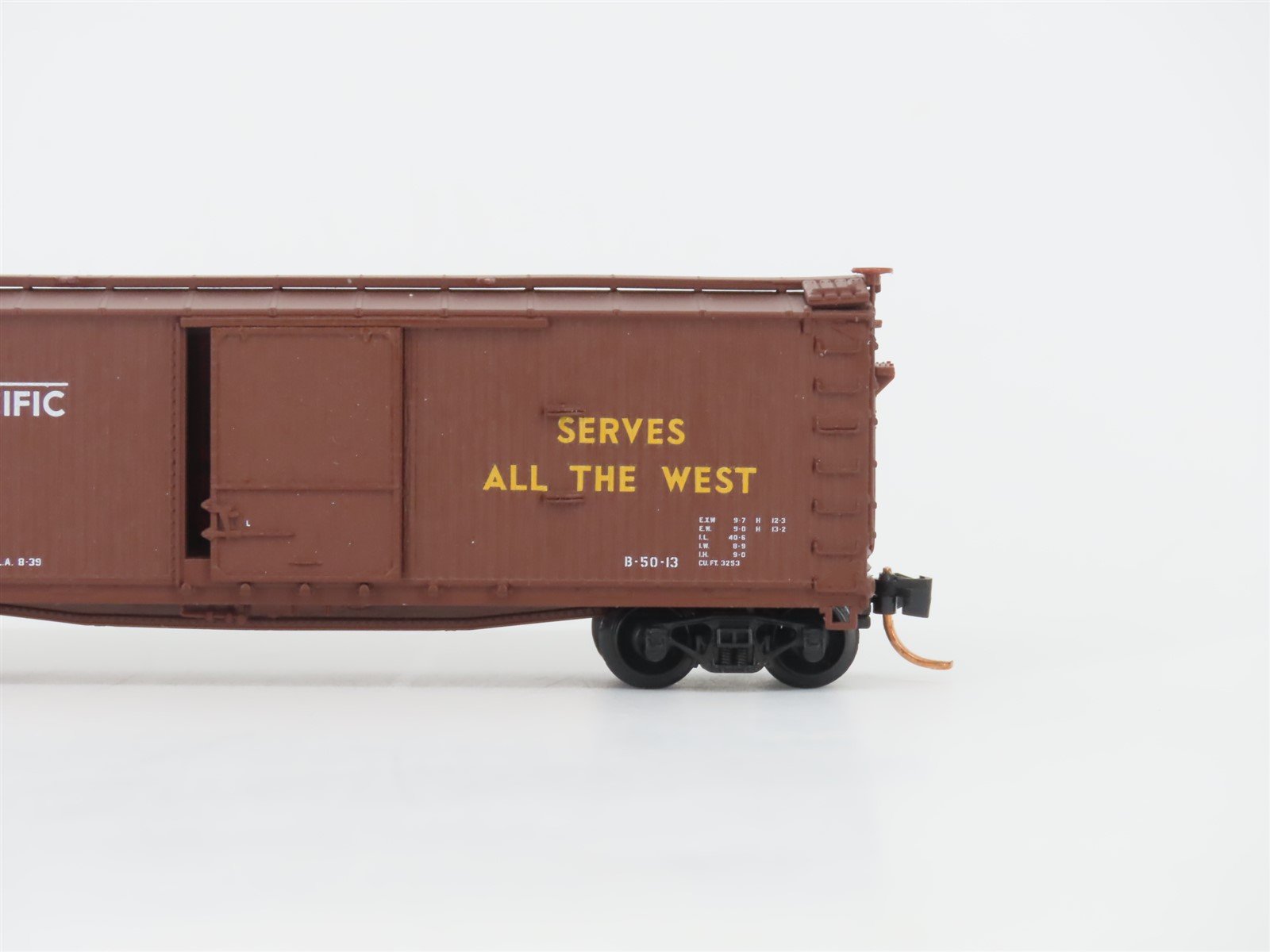 LOT of 3 N Scale Atlas UP/SSW Railroad Single Door Box Cars