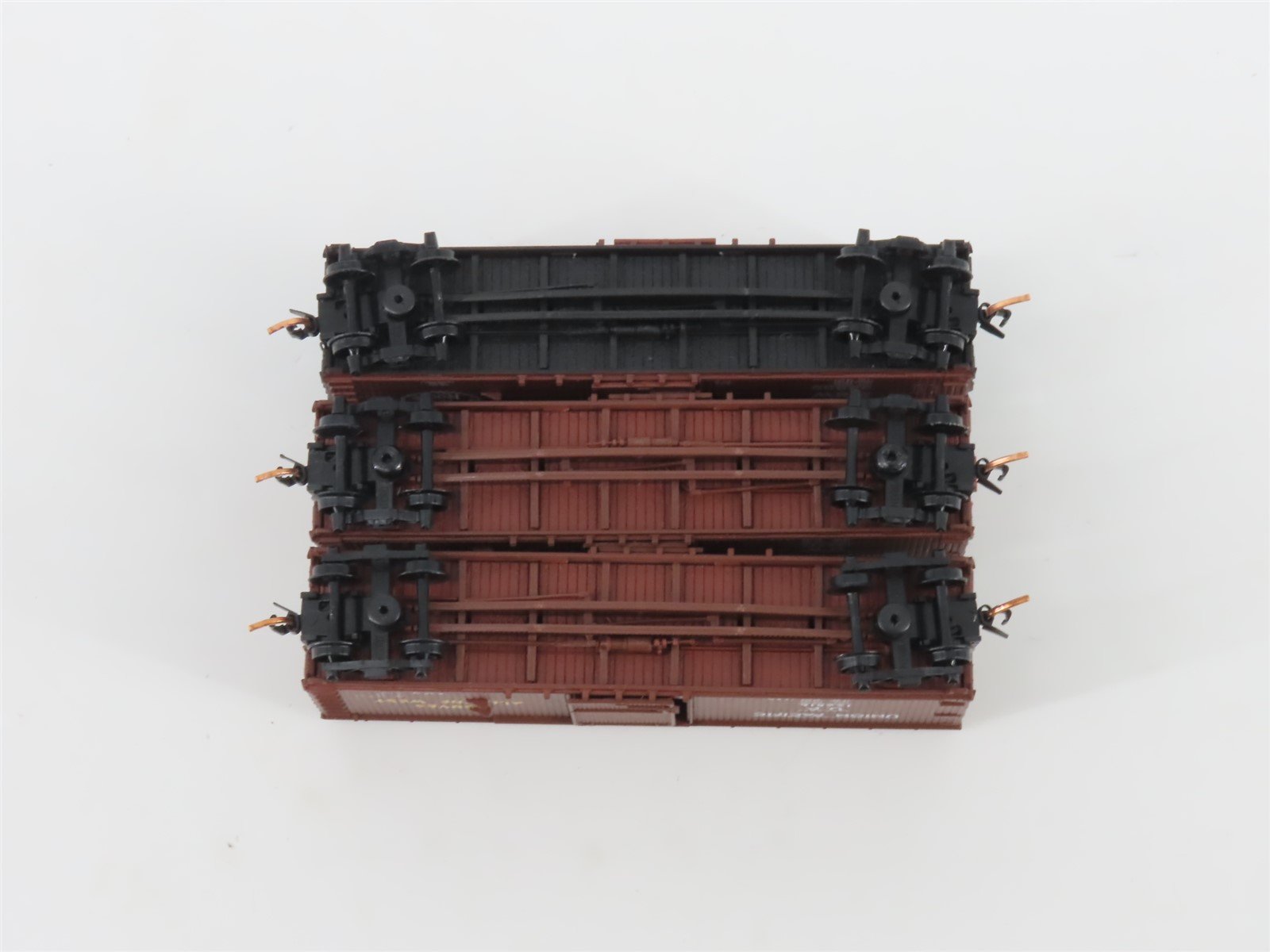 LOT of 3 N Scale Atlas UP/SSW Railroad Single Door Box Cars