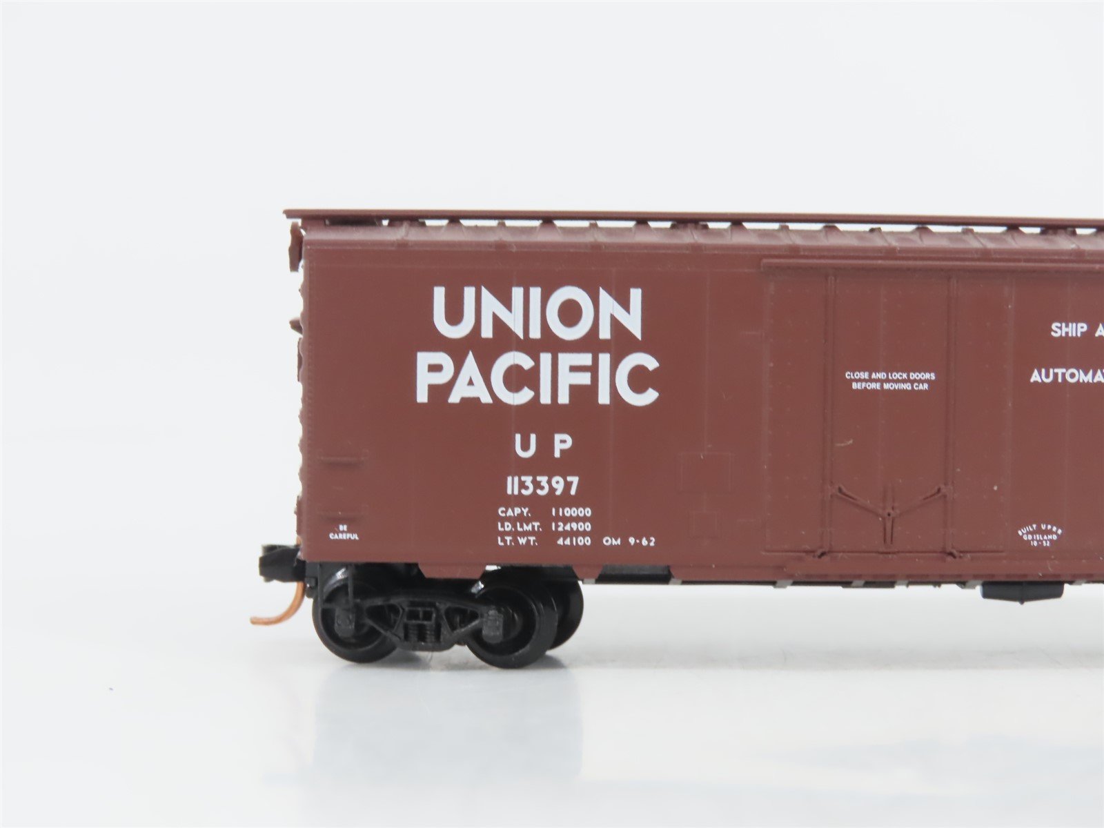 LOT of 3 N Scale Micro-Trains MTL & Atlas CP/UP Railroad Box Cars