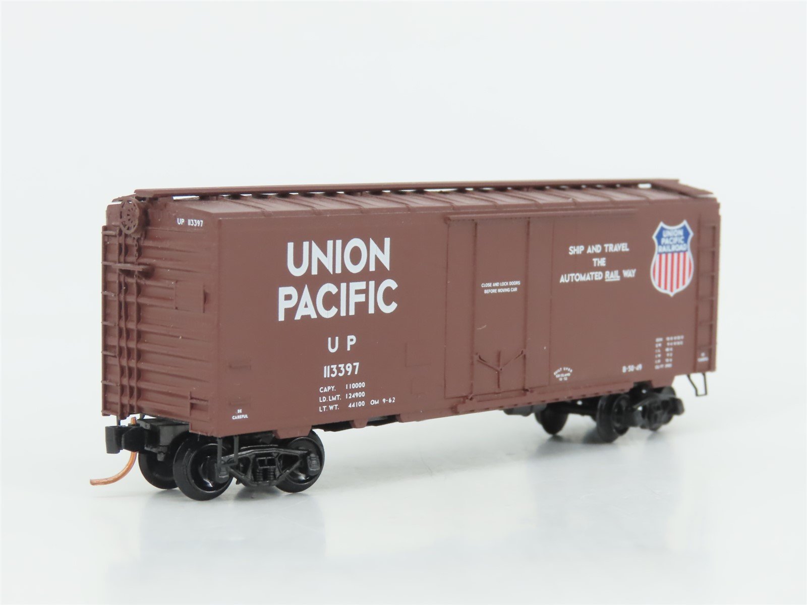 LOT of 3 N Scale Micro-Trains MTL & Atlas CP/UP Railroad Box Cars