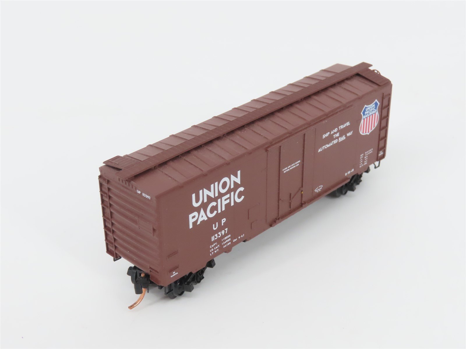 LOT of 3 N Scale Micro-Trains MTL & Atlas CP/UP Railroad Box Cars