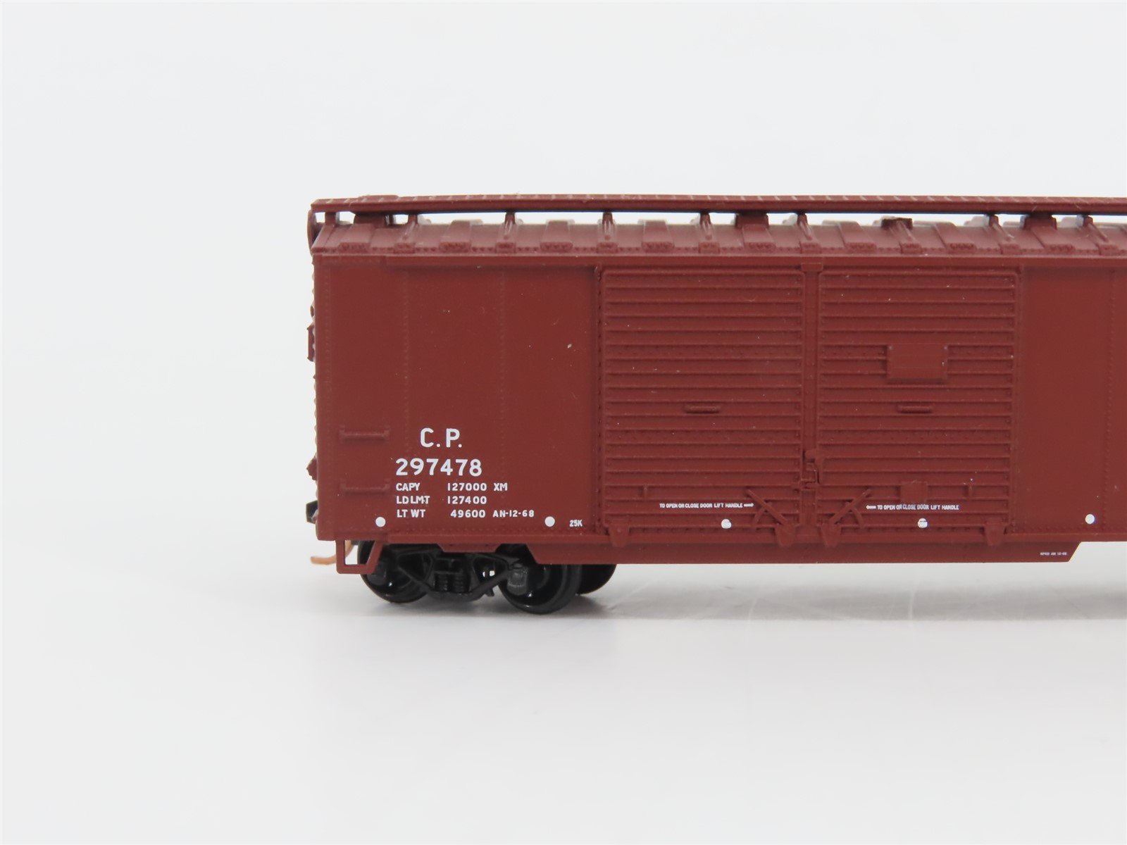 LOT of 3 N Scale Micro-Trains MTL & Atlas CP/UP Railroad Box Cars