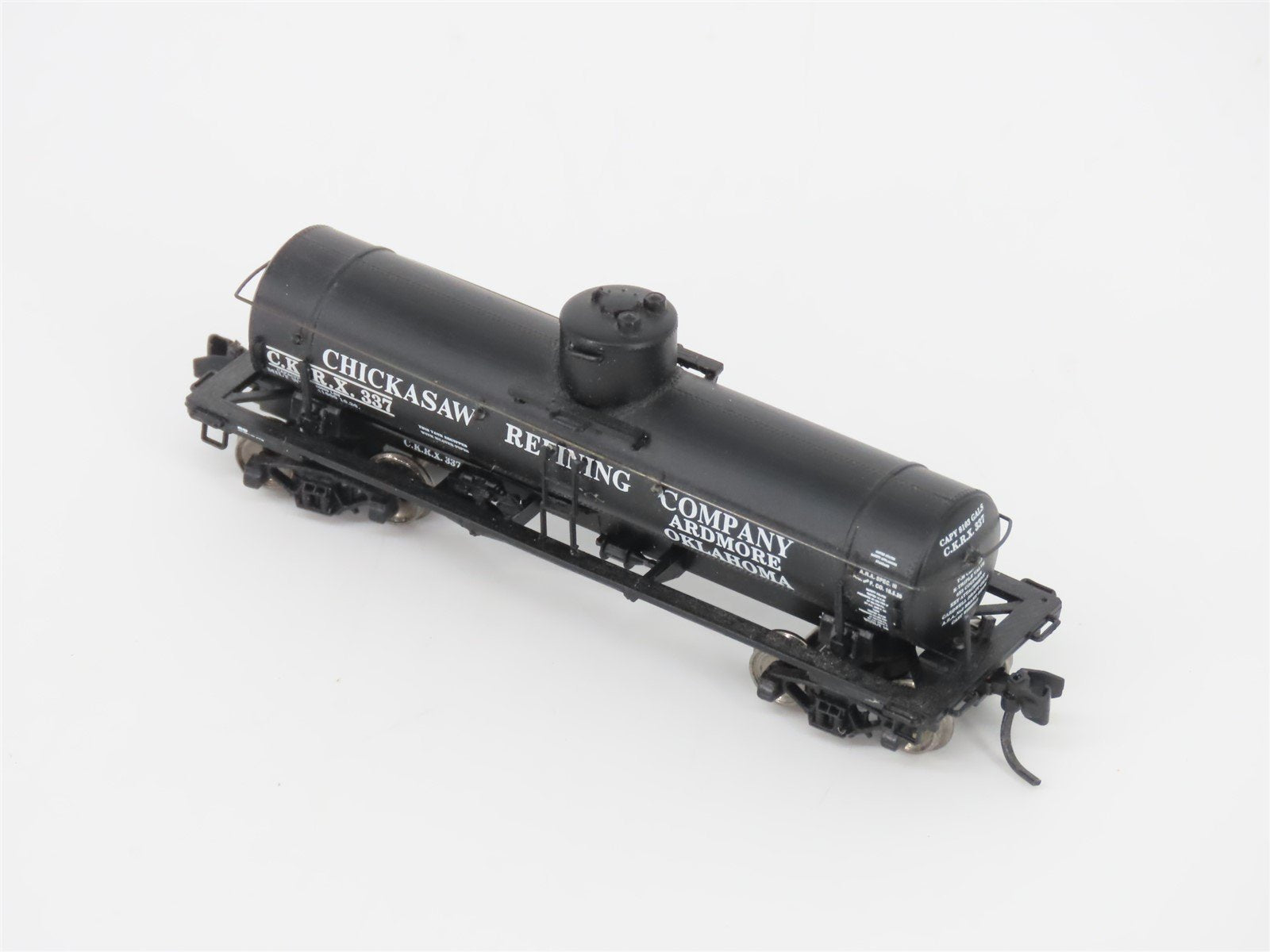 LOT of 2 N Scale InterMountain CKRX Chickasaw Refining Co Single Dome Tank Cars