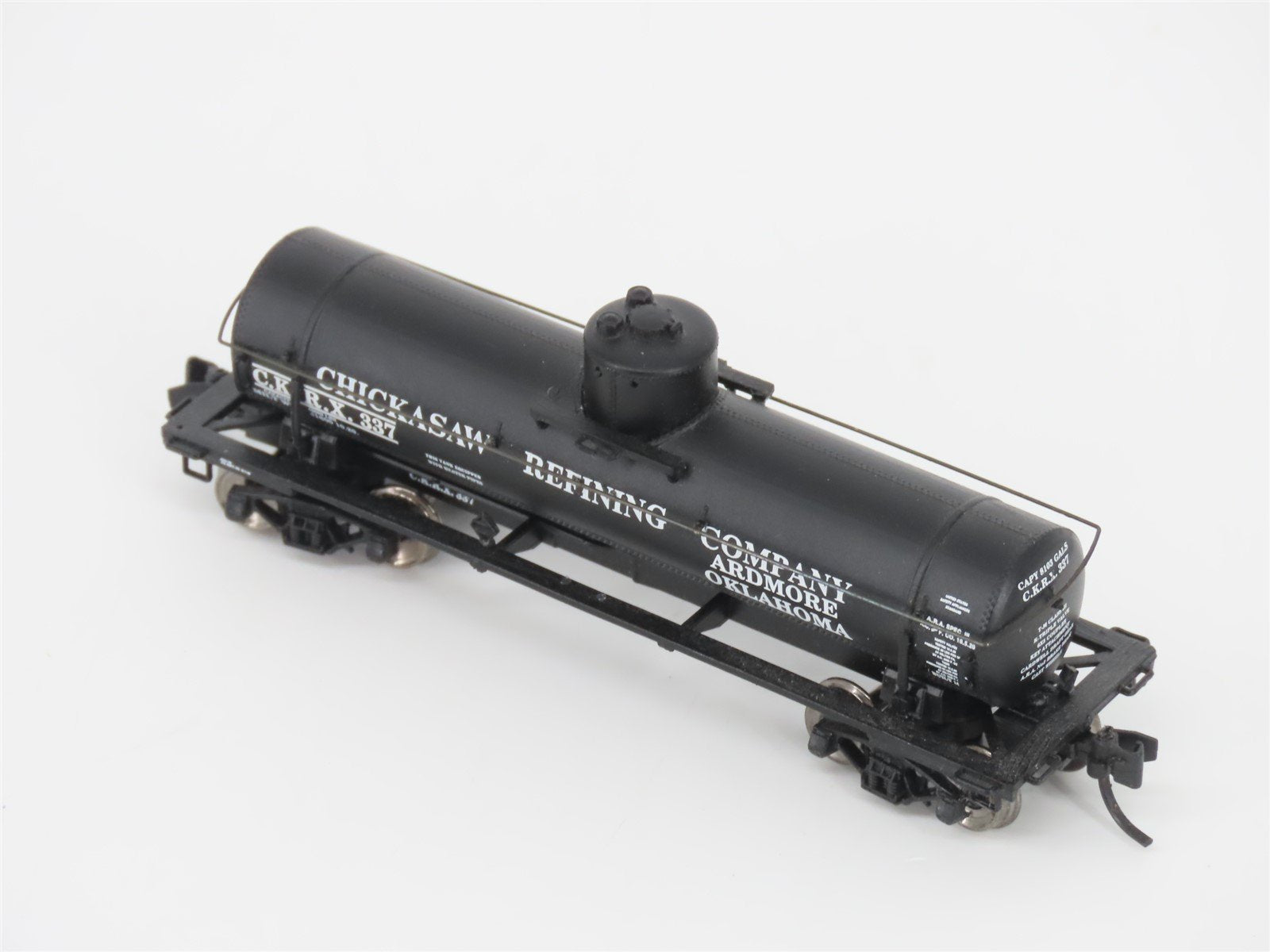 LOT of 2 N Scale InterMountain CKRX Chickasaw Refining Co Single Dome Tank Cars