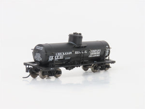 LOT of 2 N Scale InterMountain CKRX Chickasaw Refining Co Single Dome Tank Cars
