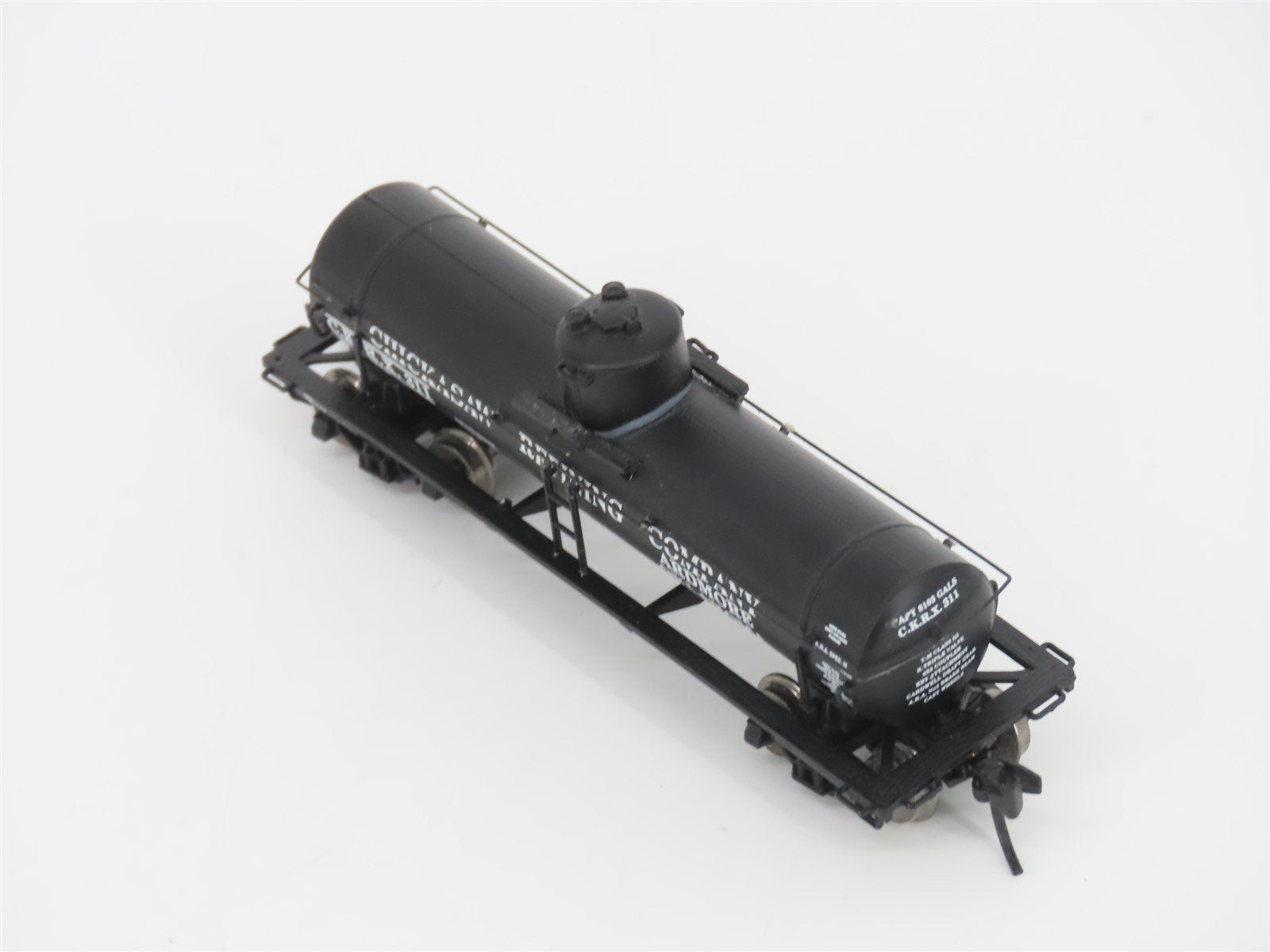 LOT of 2 N Scale InterMountain CKRX Chickasaw Refining Co Single Dome Tank Cars