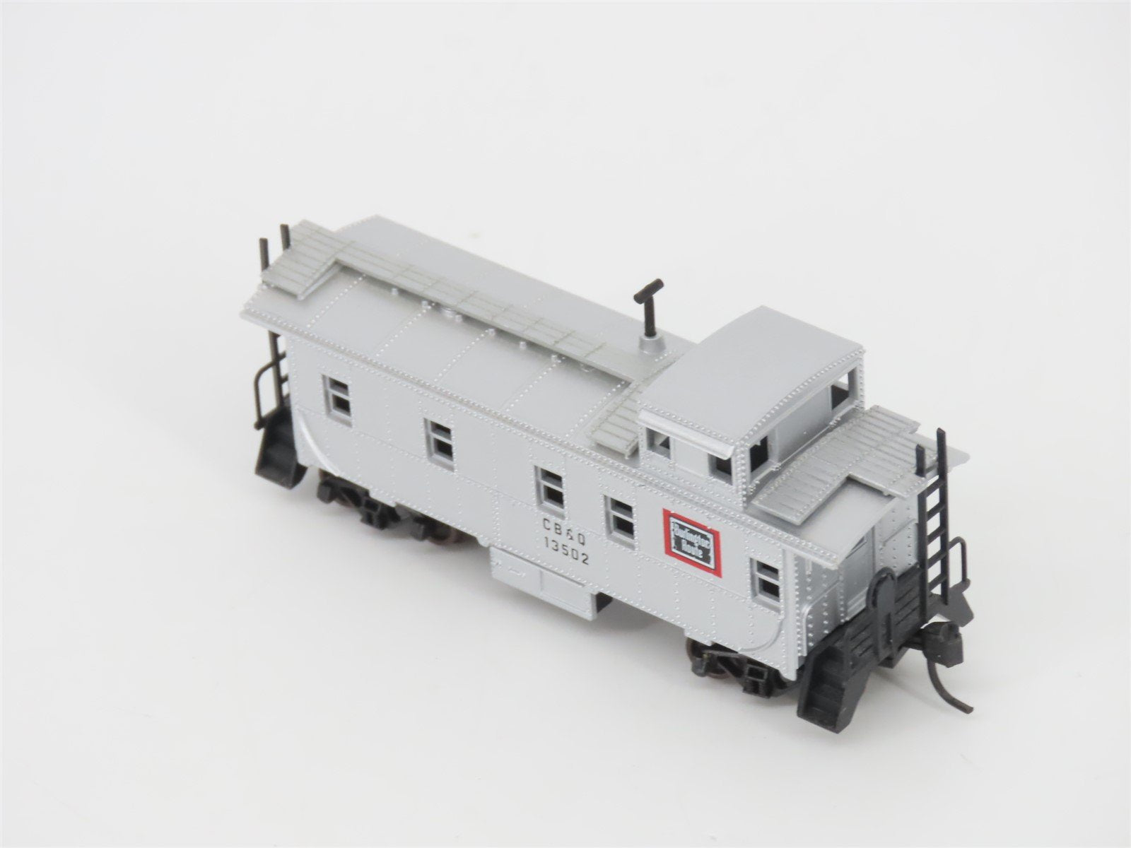 LOT of 2 N Scale Atlas CB&Q Burlington Route Cupola Cabooses