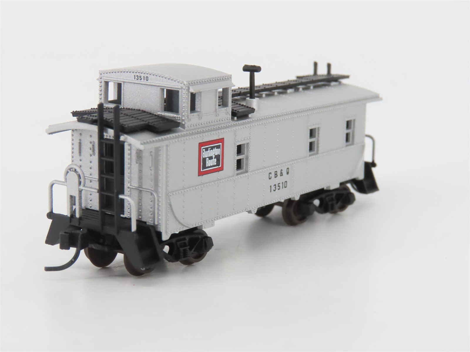 LOT of 2 N Scale Atlas CB&Q Burlington Route Cupola Cabooses