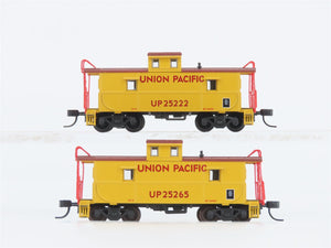 LOT of 2 N Scale Atlas UP Union Pacific Railroad Cupola Cabooses