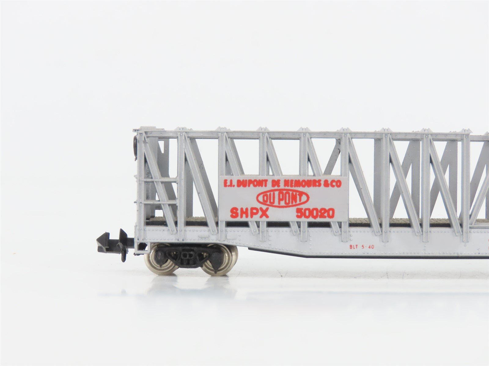 LOT of 3 N Scale Trix SHPX Du Pont / MCPX Monsanto 50' Container Cars