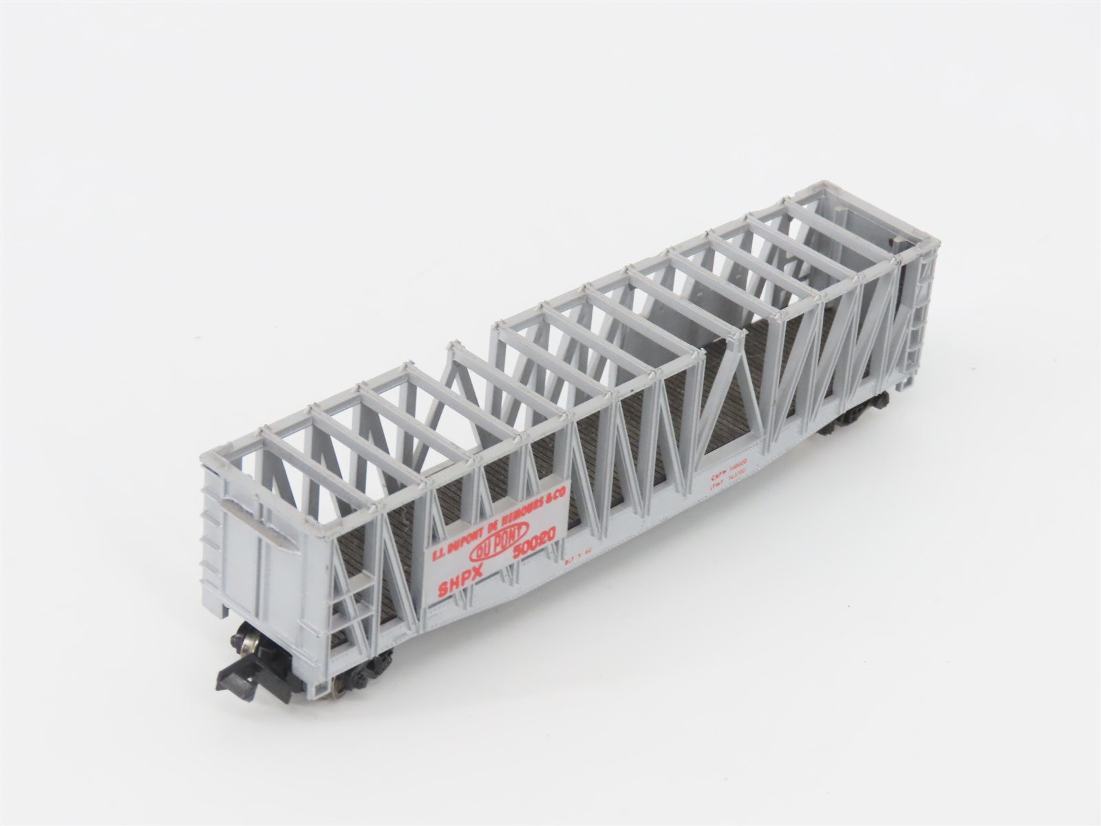 LOT of 3 N Scale Trix SHPX Du Pont / MCPX Monsanto 50' Container Cars