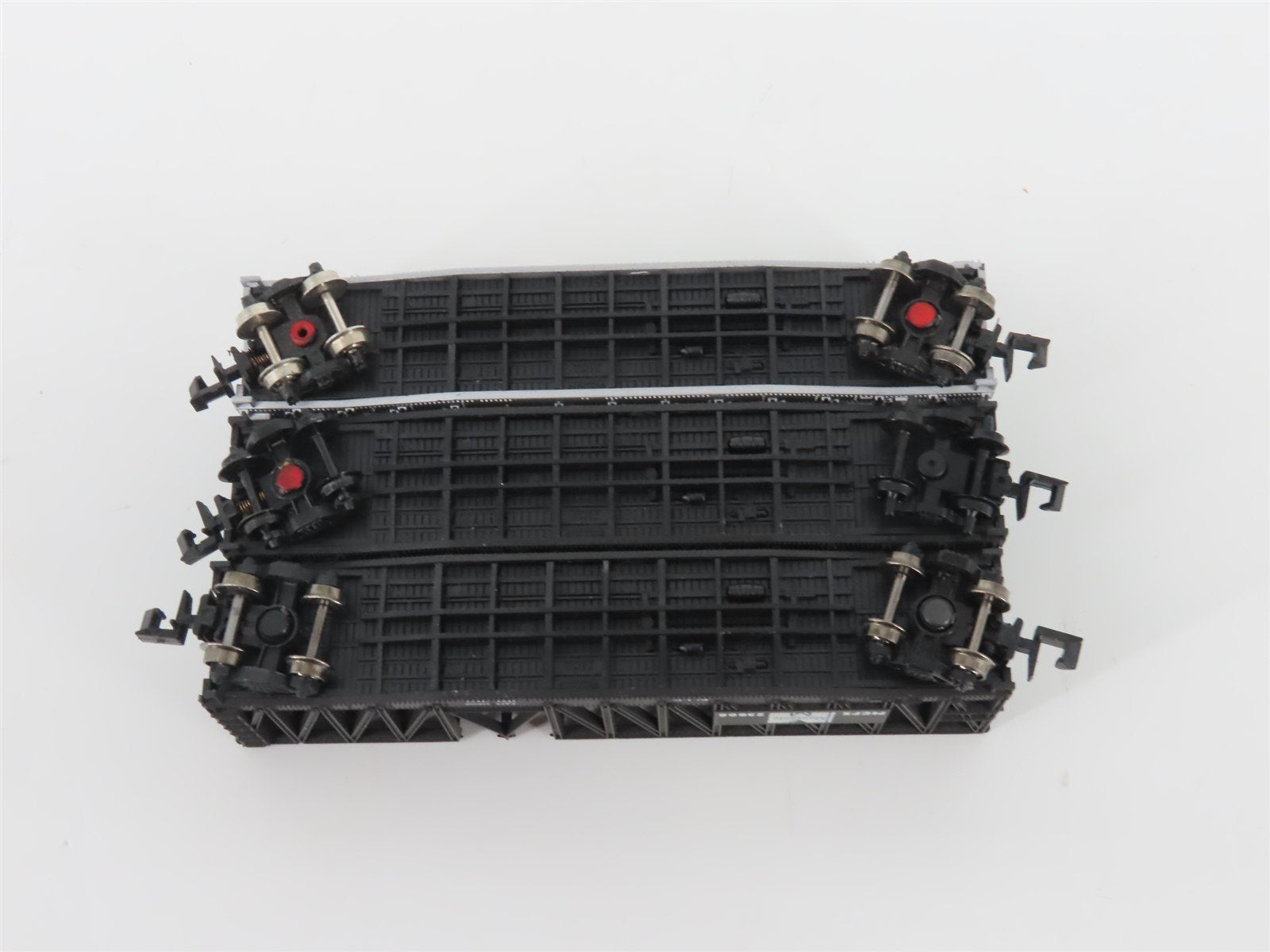 LOT of 3 N Scale Trix SHPX Du Pont / MCPX Monsanto 50' Container Cars