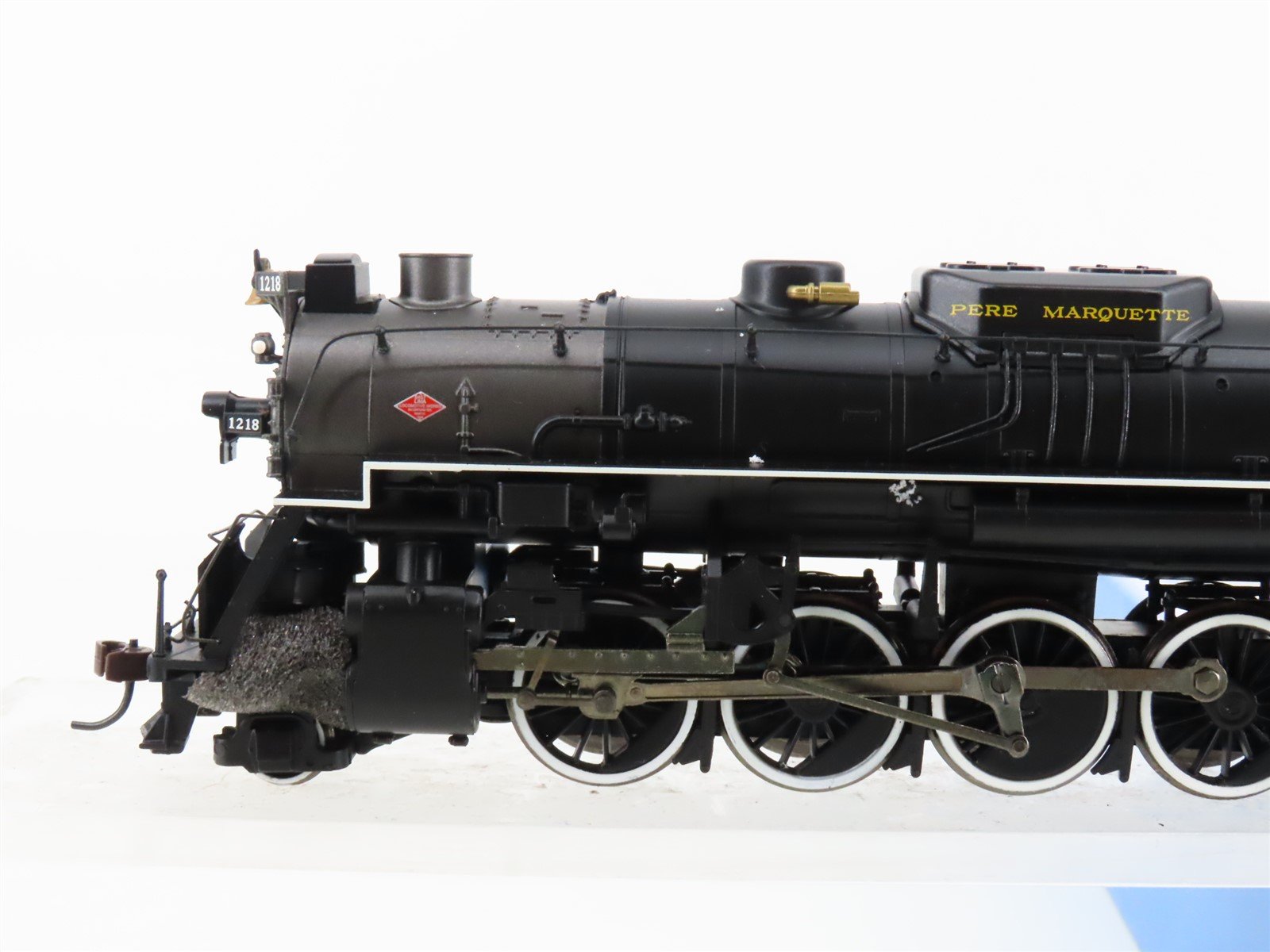 HO Scale Bachmann 50902 PM Pere Marquette 2-8-4 Steam Locomotive #1218 w/ DCC