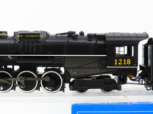 HO Scale Bachmann 50902 PM Pere Marquette 2-8-4 Steam Locomotive #1218 w/ DCC
