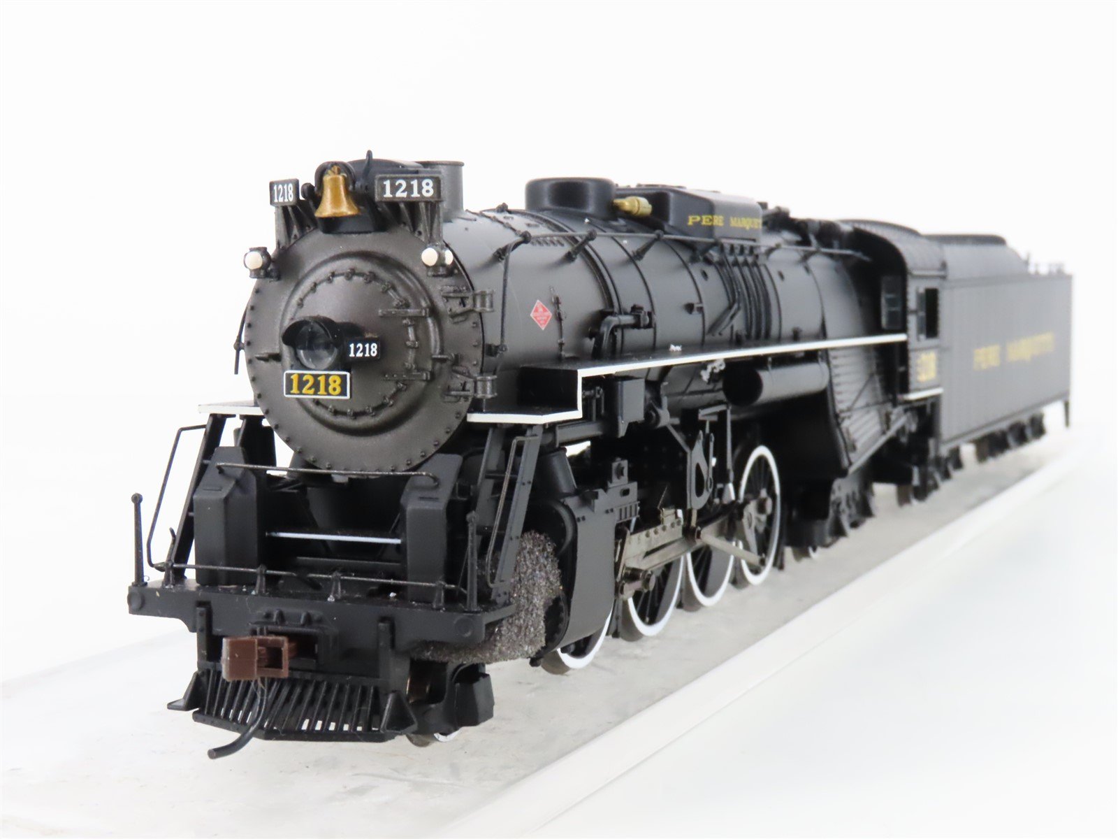 HO Scale Bachmann 50902 PM Pere Marquette 2-8-4 Steam Locomotive #1218 w/ DCC