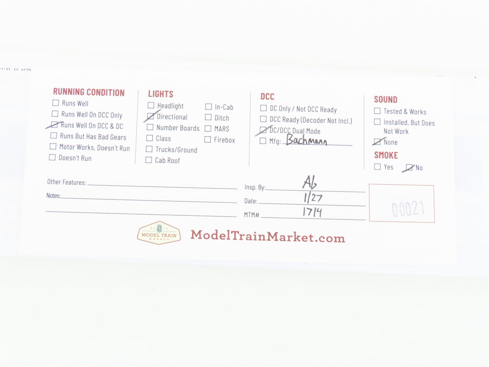 HO Scale Bachmann 60703 CSX Railway GP35 Diesel Locomotive #4402 w/ DCC