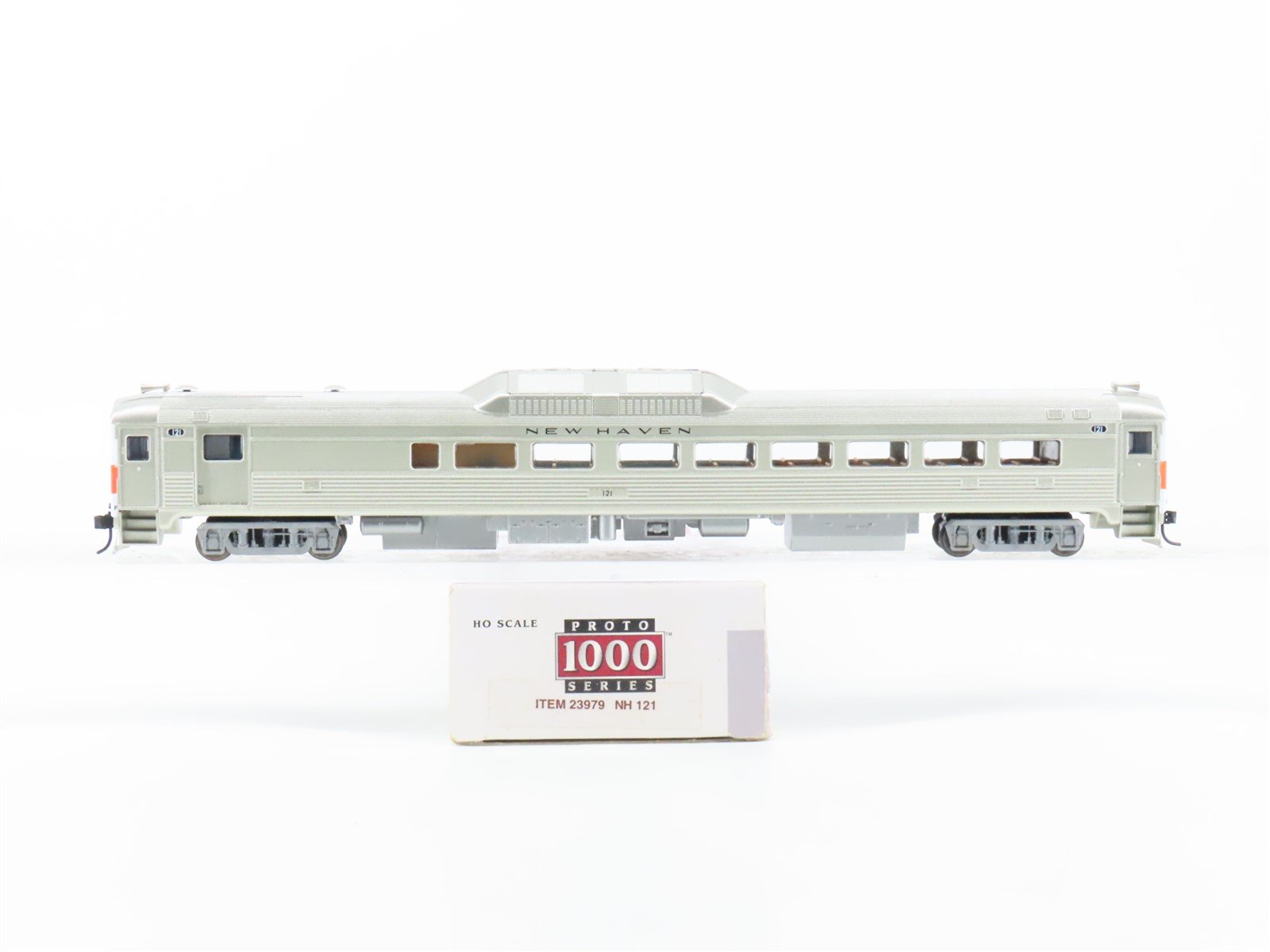 HO Scale Proto 1000 23979 NH New Haven Budd RDC Diesel Locomotive #121 UNPOWERED