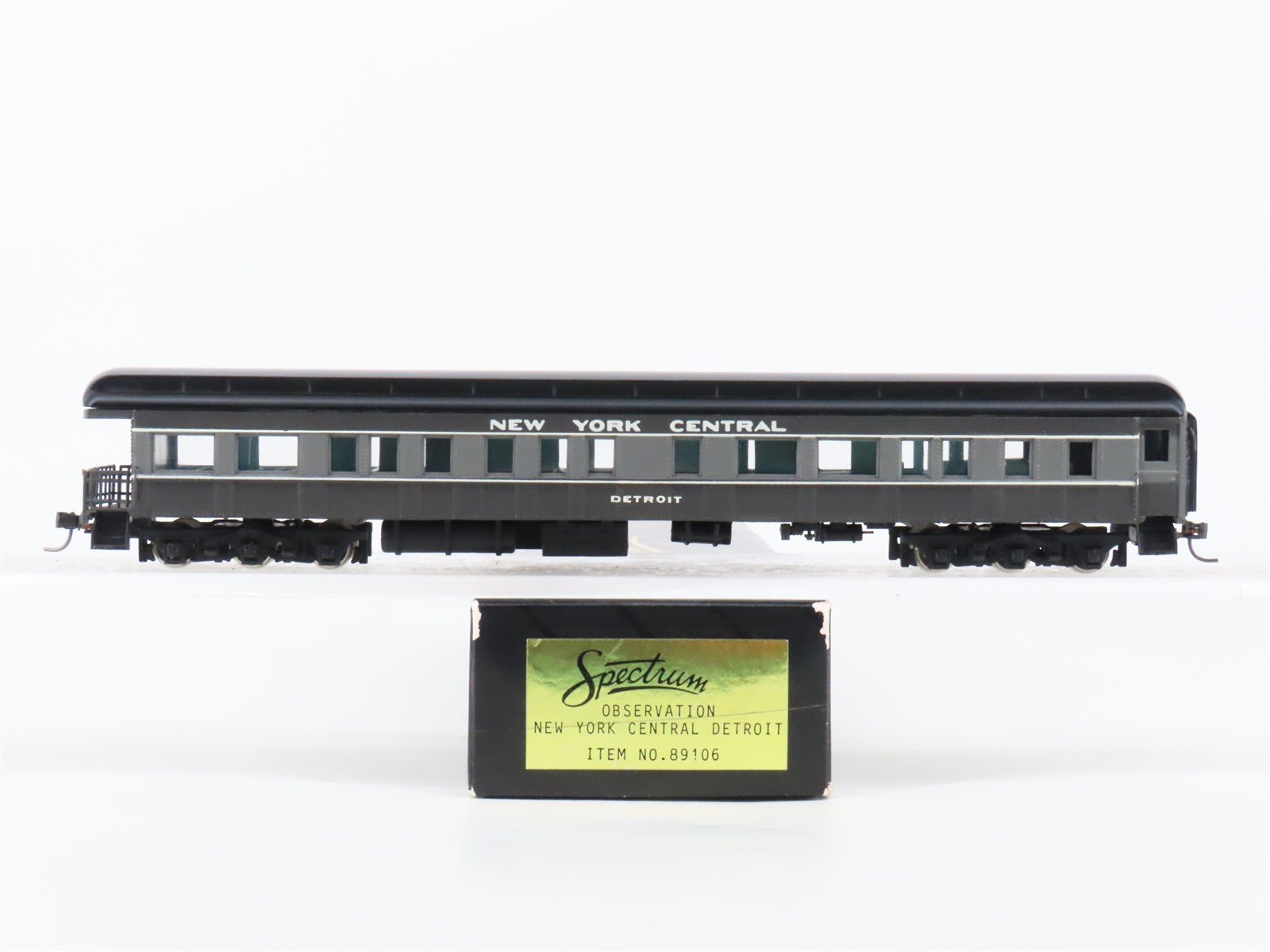 HO Bachmann Spectrum 89106 NYC New York Central Observation Passenger "Detroit"
