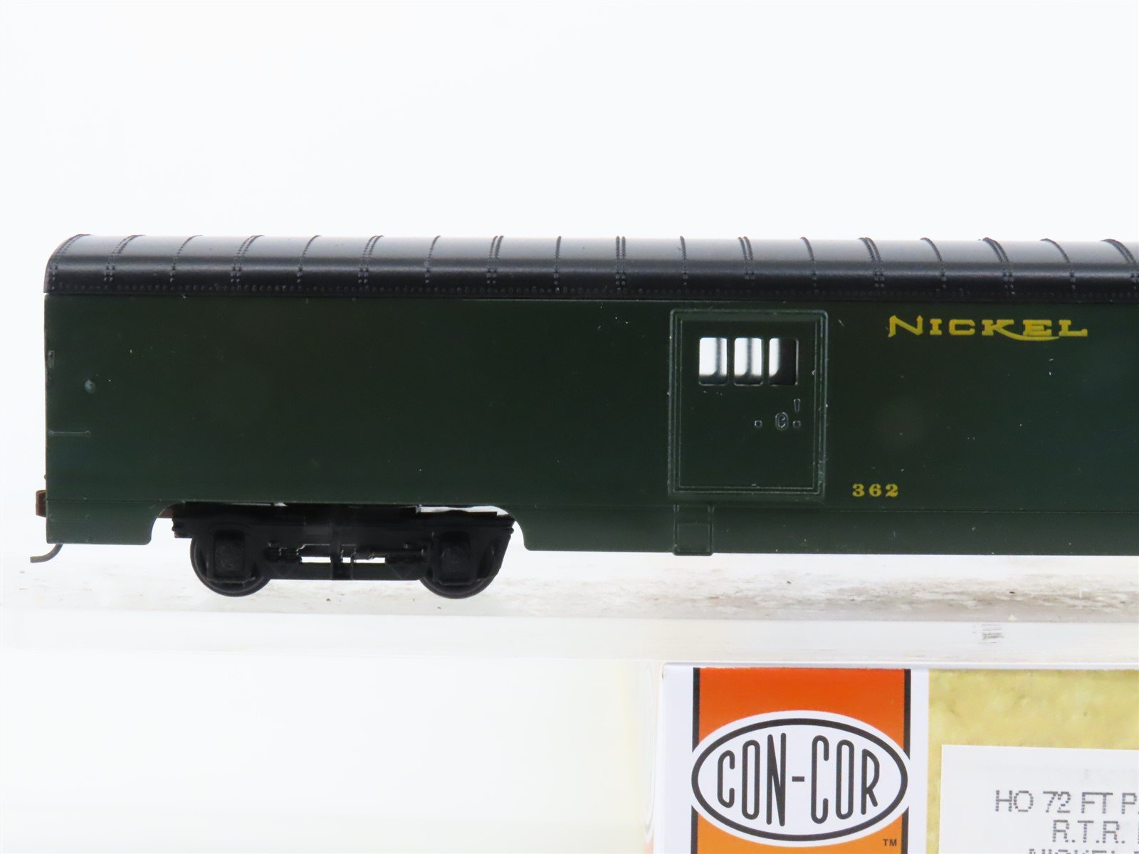 HO Scale Con-Cor 0001-00920B NKP Nickel Plate Road 72' RPO Passenger Car #362