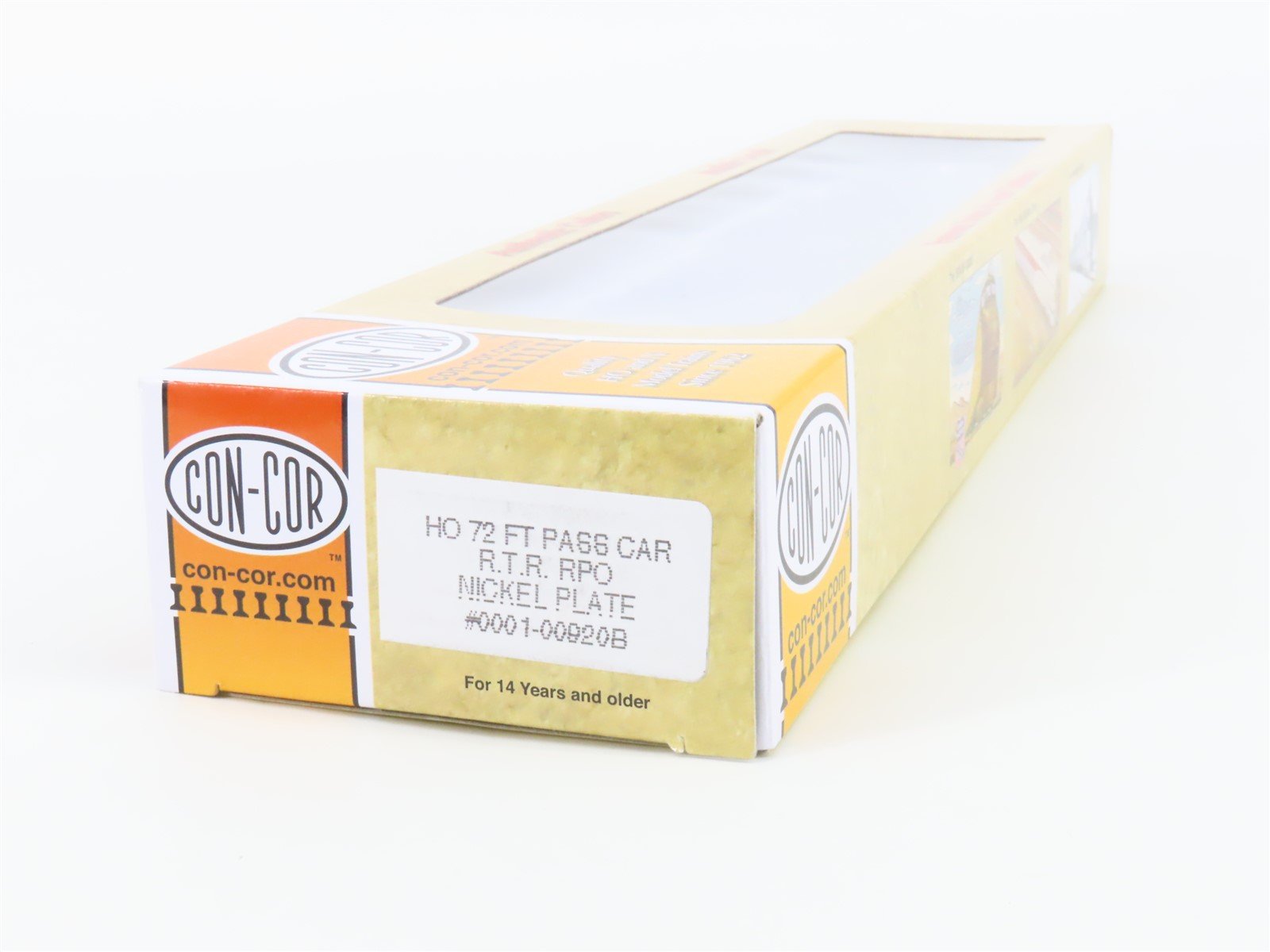 HO Scale Con-Cor 0001-00920B NKP Nickel Plate Road 72' RPO Passenger Car #362