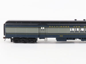 HO Scale Bachmann Spectrum B&O Baltimore & Ohio Combine Passenger Car #1445