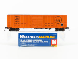 HO Scale Walthers Mainline 910-2143 GMRC Green Mountain 50' Box Car #0640