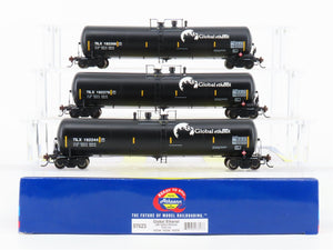 HO Scale Athearn 97623 TILX GLobal Ethanol 30K Gallon Tank Car 3-Pack