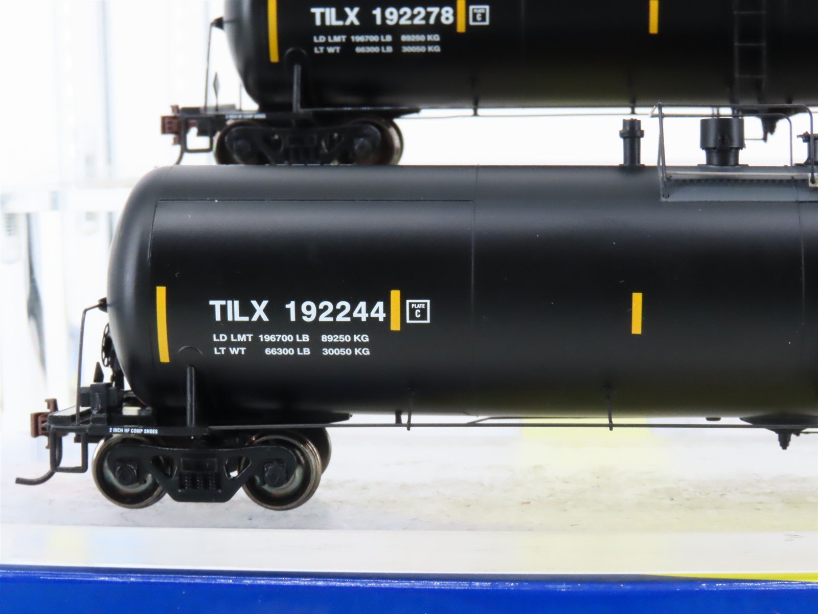 HO Scale Athearn 97623 TILX GLobal Ethanol 30K Gallon Tank Car 3-Pack