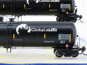 HO Scale Athearn 97623 TILX GLobal Ethanol 30K Gallon Tank Car 3-Pack