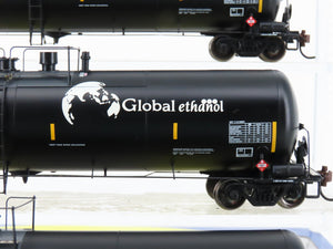 HO Scale Athearn 97623 TILX GLobal Ethanol 30K Gallon Tank Car 3-Pack