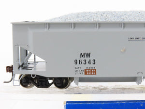 HO Scale Athearn 95701 MW Maintenance of Way 40' Offset Ballast Hopper #96343