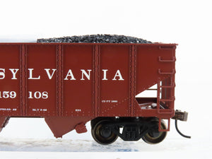 HO Scale Bachmann Silver Series 19501 PRR Pennsylvania 2-Bay Hopper #159108